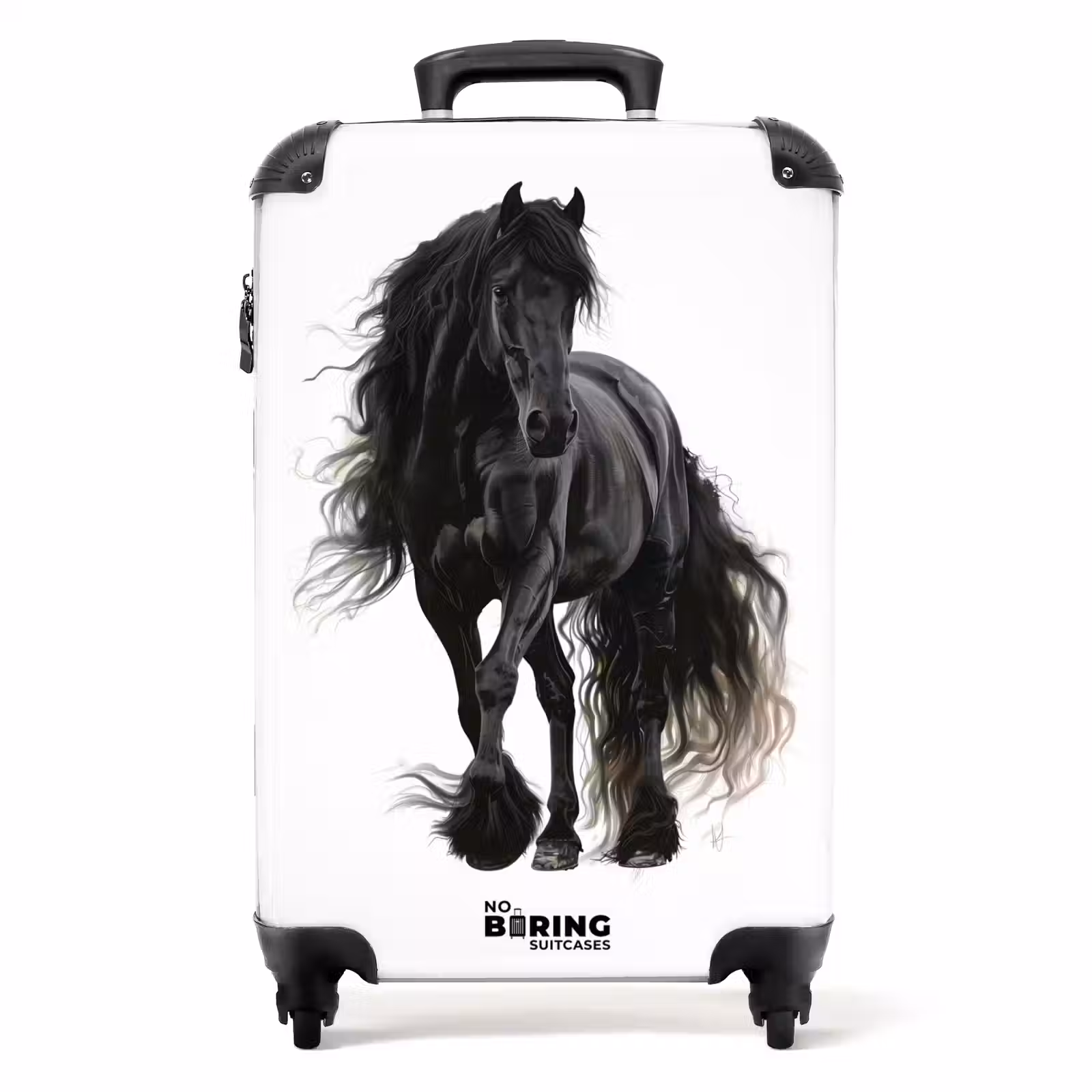 Suitcase - Frits the friesian horse — 1