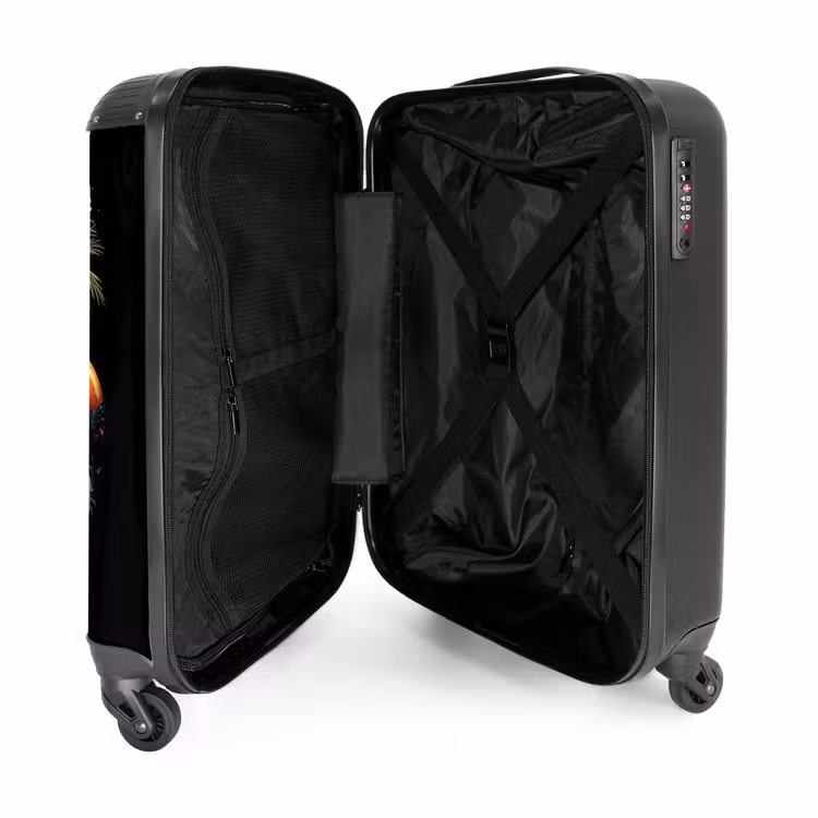Suitcase - Dog in Tropical Spheres — 4