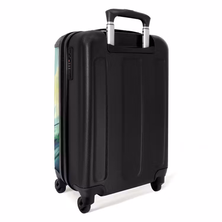 Suitcase - Green Monster Truck with Brushstrokes — 3