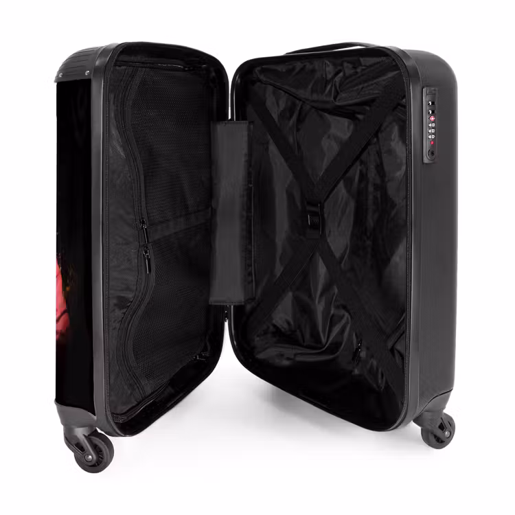 Suitcase - Monkey with Colorful Vest — 4