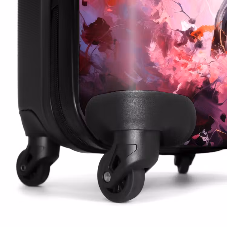 Suitcase - Watercolor horse in color explosion — 6