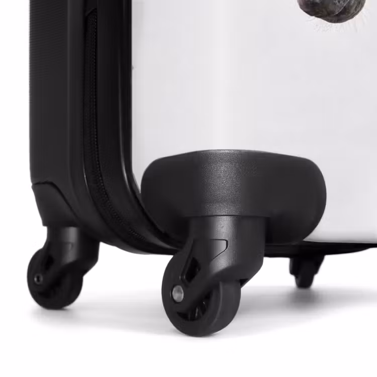 Suitcase - White horse with flapping mane — 6