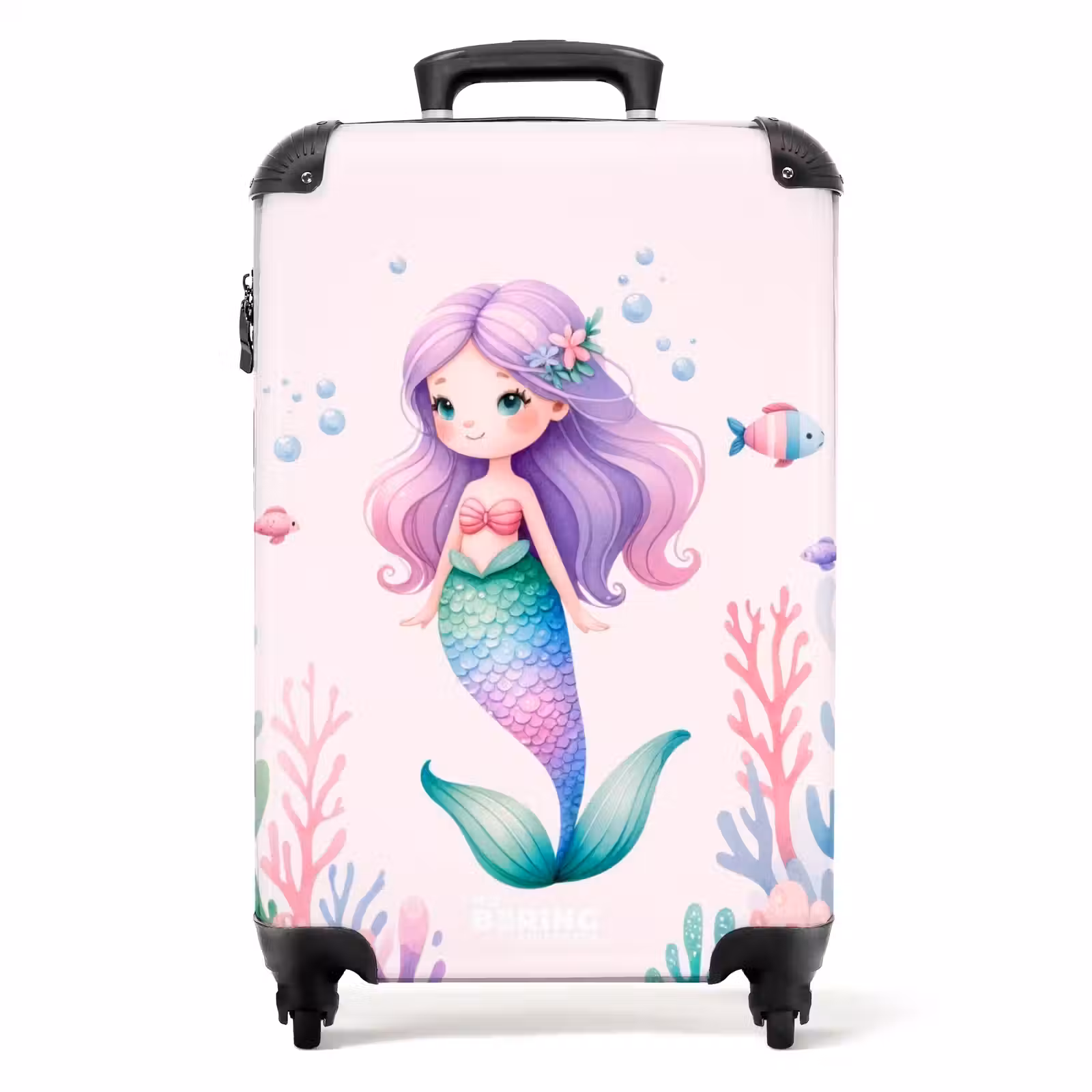 Suitcase - Violet fins — 1