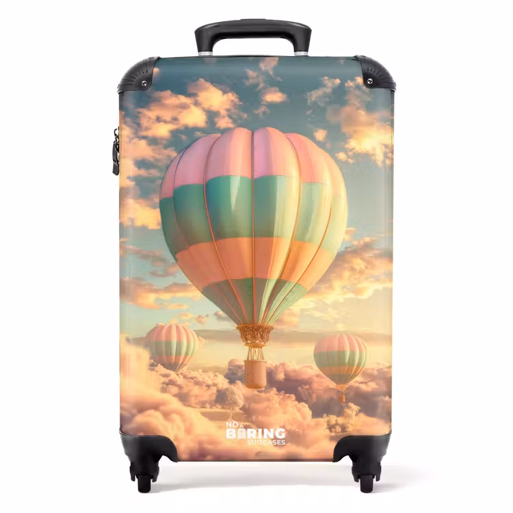 Suitcase - Pastel skyliner — 1