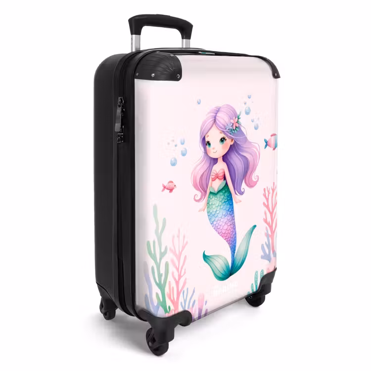 Suitcase - Violet fins — 2