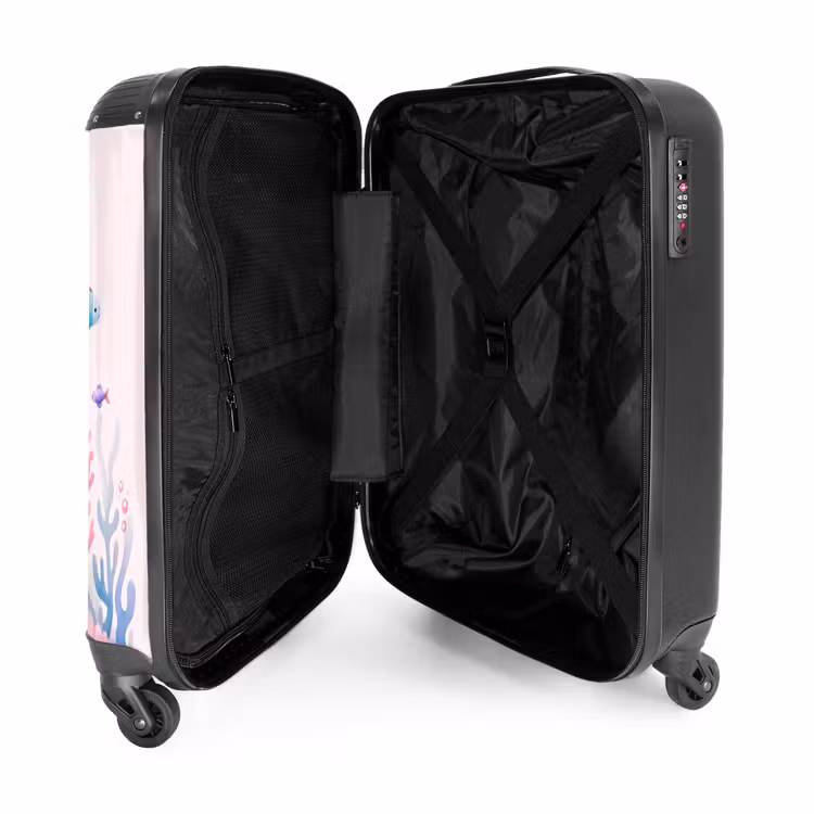 Suitcase - Violet fins — 4