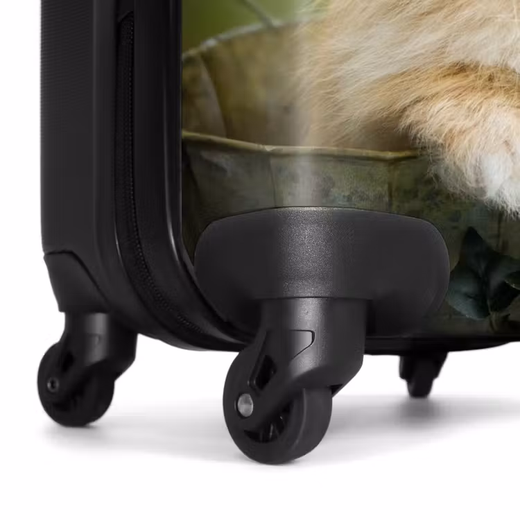 Suitcase - Rabbit in flower pot — 6