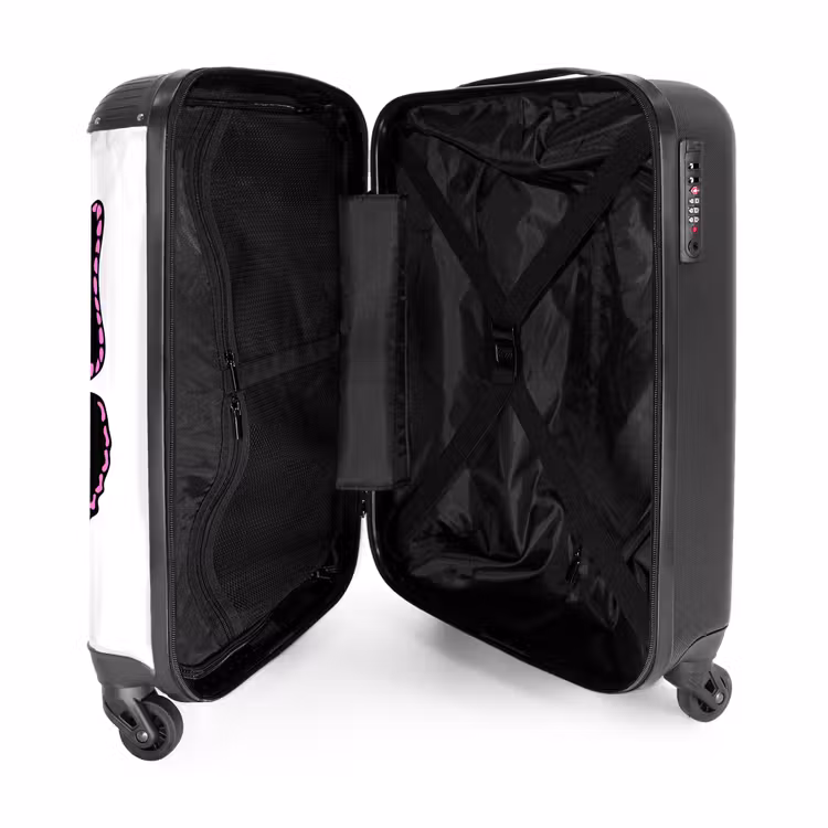 Suitcase - Magenta monarch — 4