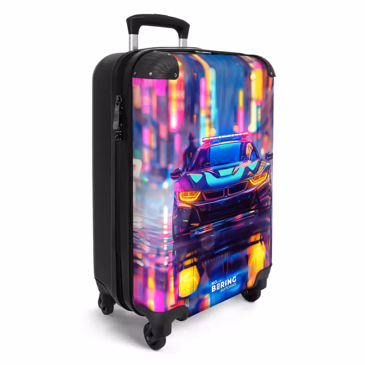 Suitcase - Neon nightcar — 2