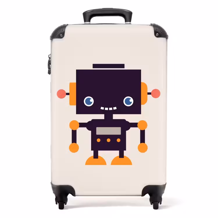 Suitcase - Purple pixel — 1