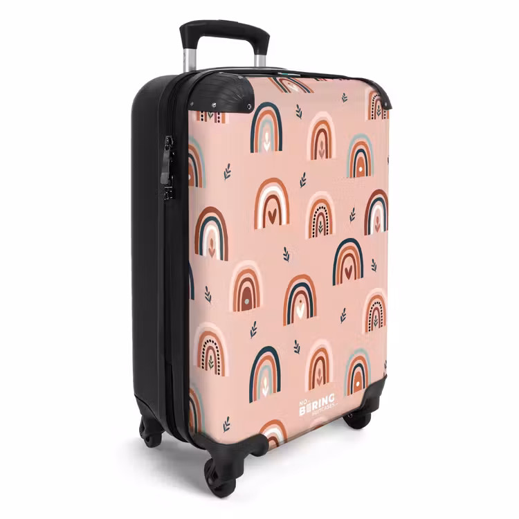 Suitcase - Rosy rainbows — 2