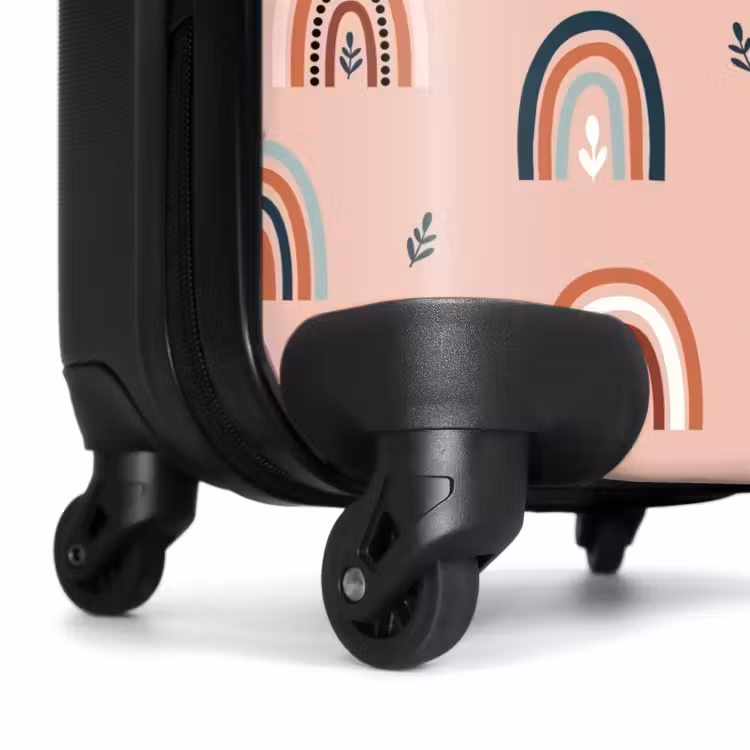 Suitcase - Rosy rainbows — 6
