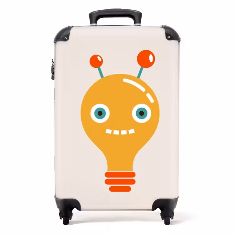 Suitcase - Shiny bone — 1