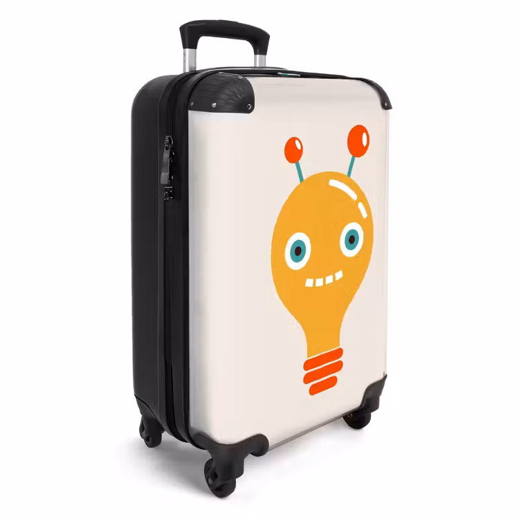 Suitcase - Shiny bone — 2