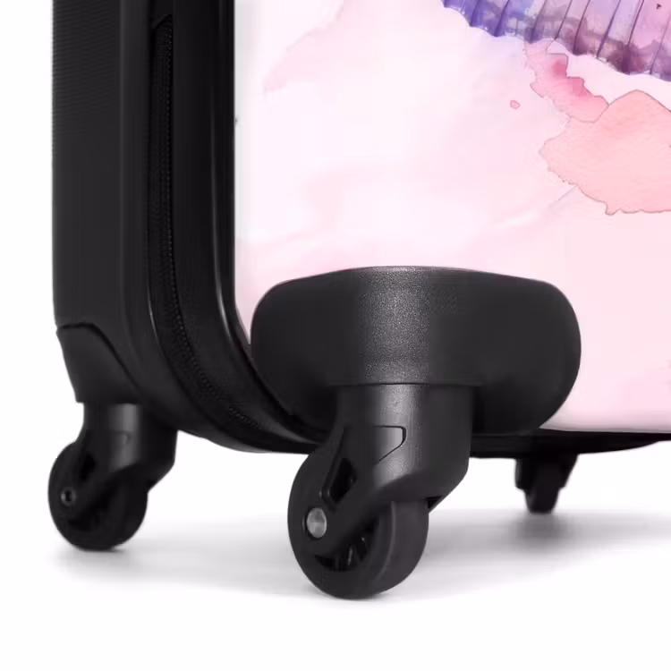 Suitcase - Watercolor aurora — 6