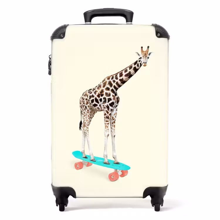 Suitcase - Whooping giraffe — 1