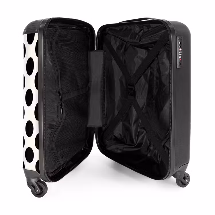 Suitcase - Classic - Dots - Black — 5