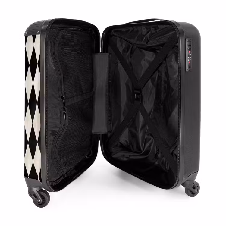 Suitcase - Classic - Pattern - Black — 5