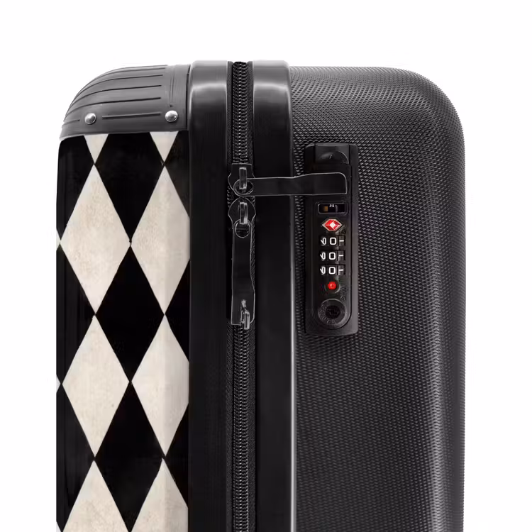 Suitcase - Classic - Pattern - Black — 6
