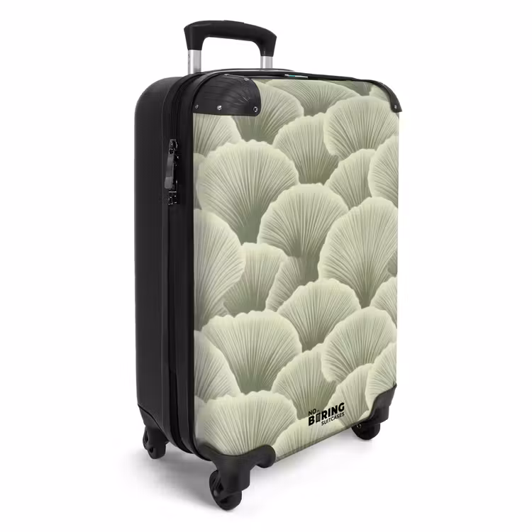 Suitcase - Fan - Leaf - Green — 2