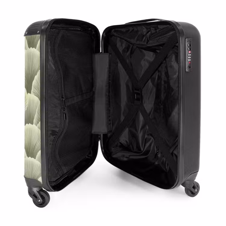 Suitcase - Fan - Leaf - Green — 5