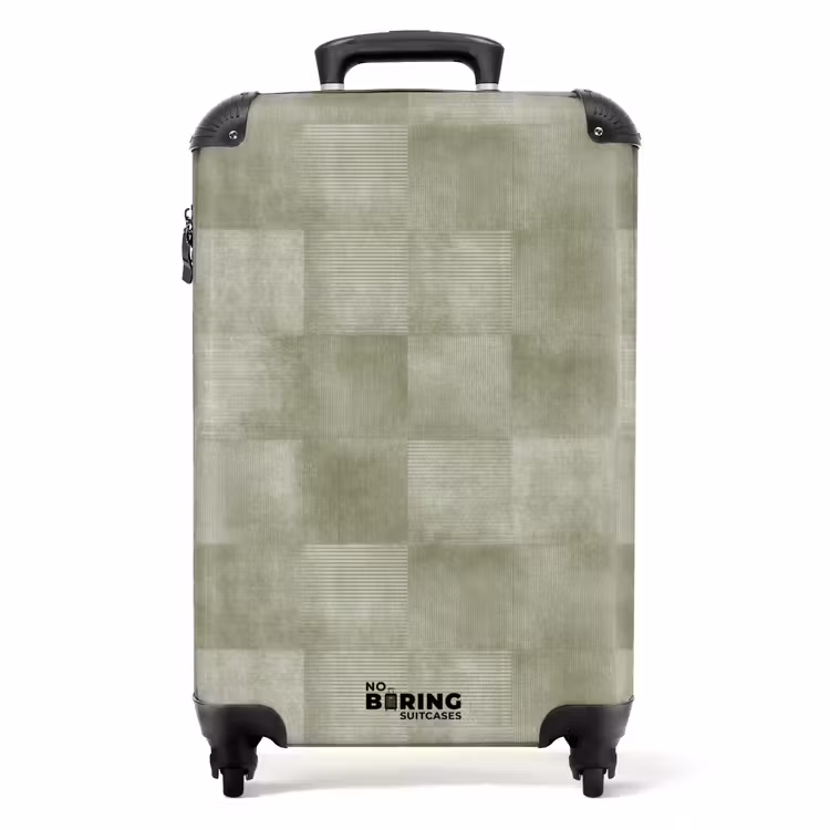 Suitcase - Flats - Rustic - Green — 1