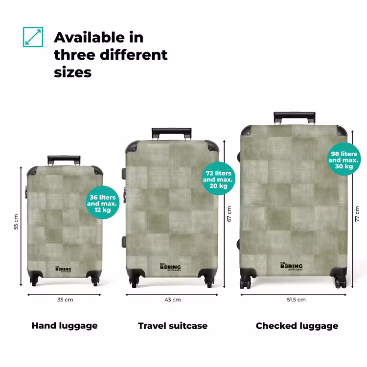 Suitcase - Flats - Rustic - Green — 3
