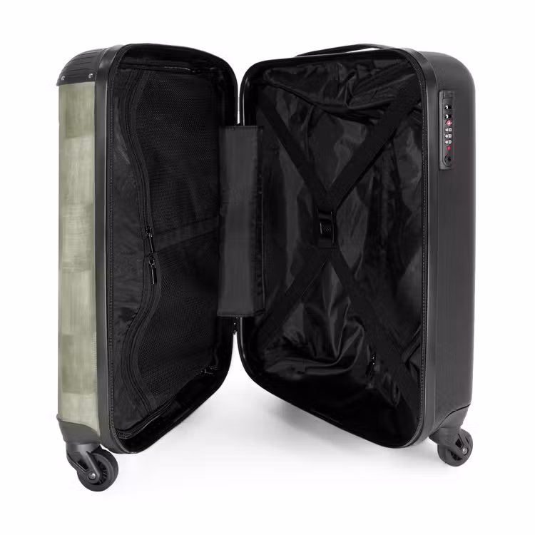 Suitcase - Flats - Rustic - Green — 5