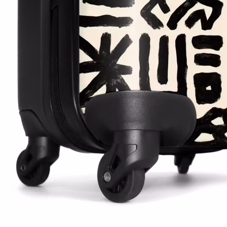 Suitcase - Geometric - Figures - Black — 7