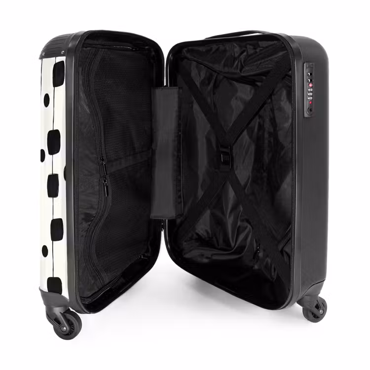 Suitcase - Graphic - Modern - Black — 5