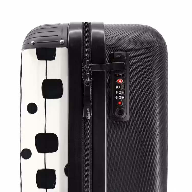 Suitcase - Graphic - Modern - Black — 6