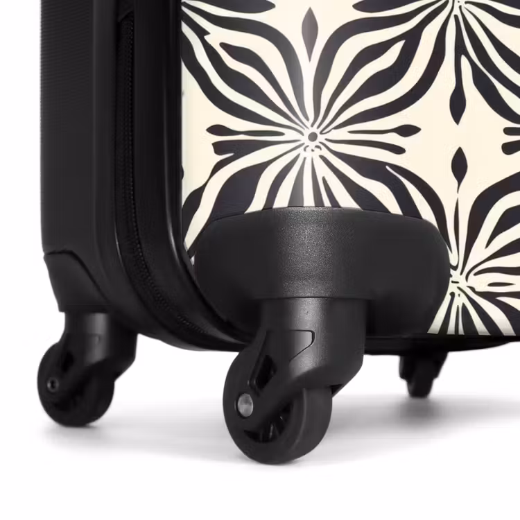Suitcase - Graphic - Pattern - Black — 7