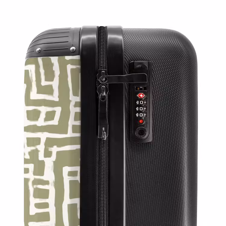 Suitcase - Graphic - Pattern - Green — 6