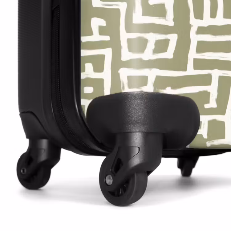 Suitcase - Graphic - Pattern - Green — 7