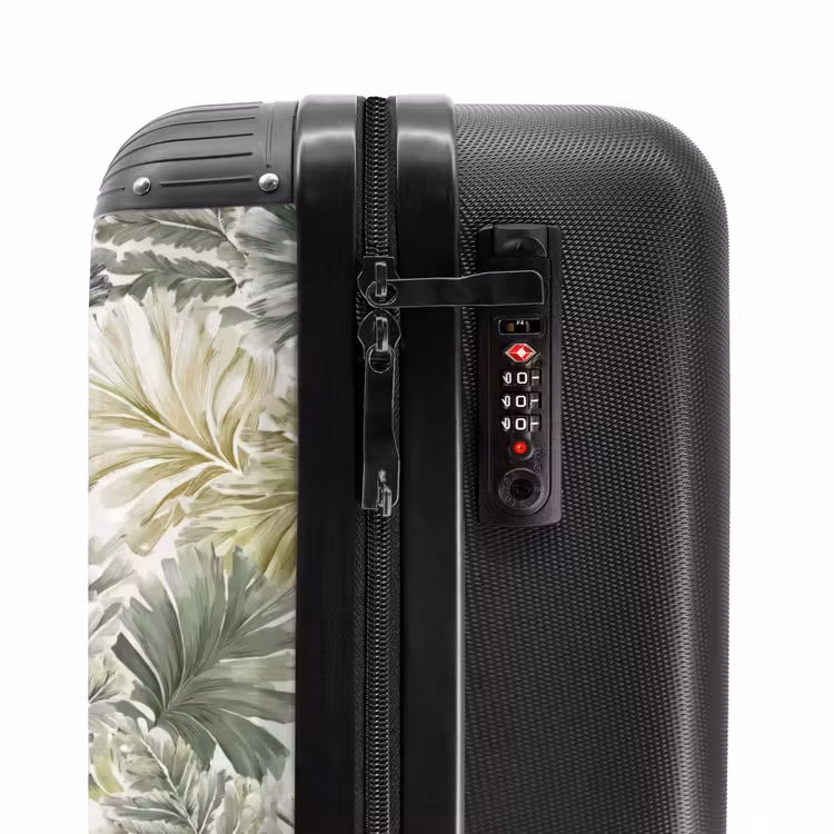Suitcase - Leaves - Botanical - Green — 6