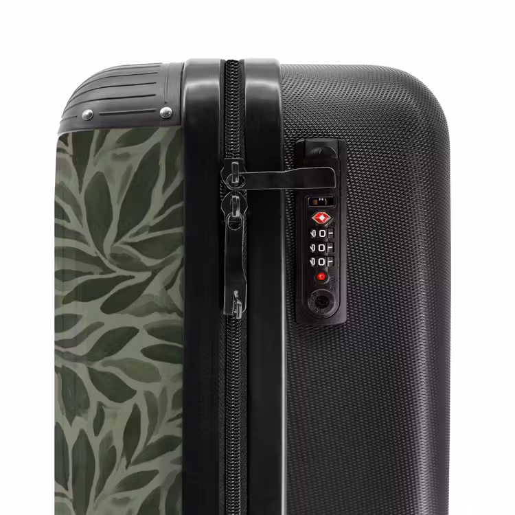 Suitcase - Leaves - Organic - Green — 6
