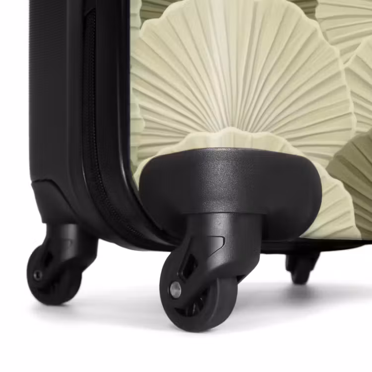 Suitcase - Leaves - Structure - Green — 7