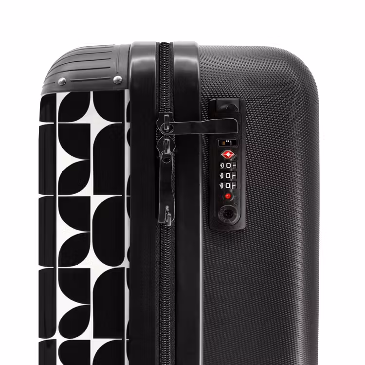Suitcase - Modern - Geometric - Black — 6