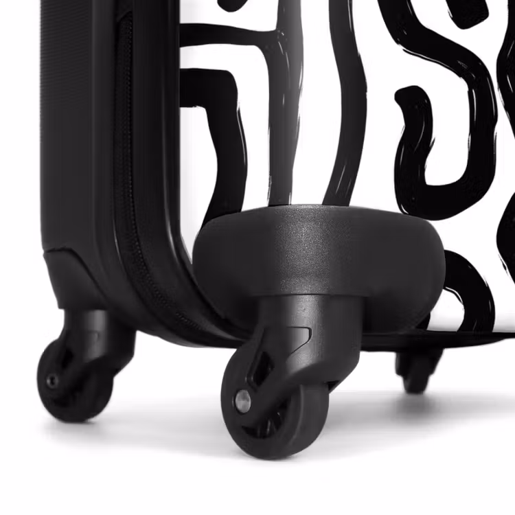 Suitcase - Modern - Lines - Black — 7