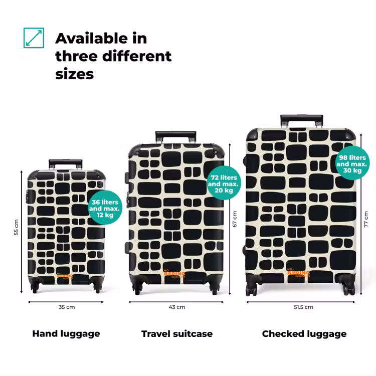 Suitcase - Modern - Organic - Black — 3