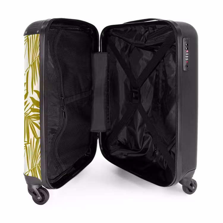 Suitcase - Palm leaf - Pattern - Green — 5