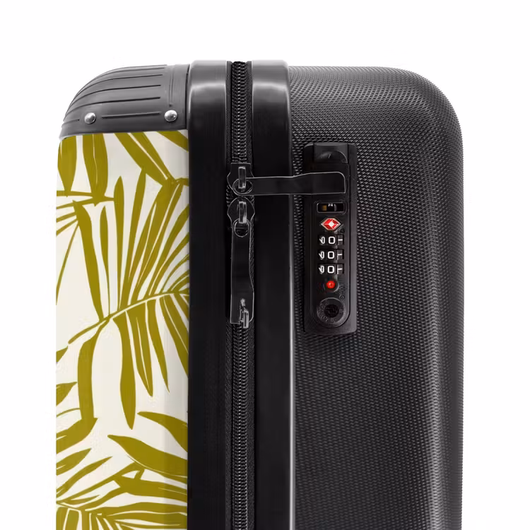 Suitcase - Palm leaf - Pattern - Green — 6