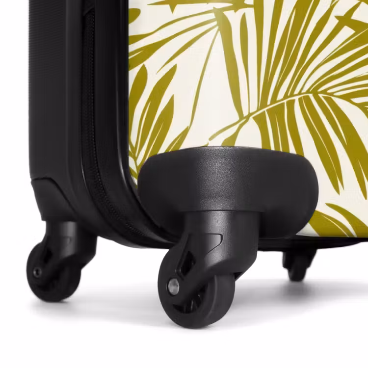 Suitcase - Palm leaf - Pattern - Green — 7