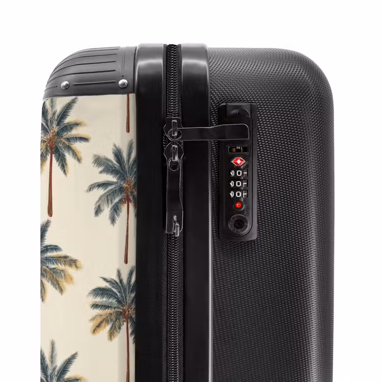 Suitcase - Palm trees - Tropical - Green — 6