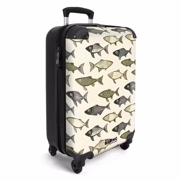 Suitcase - Pisces - Classic - Green — 2