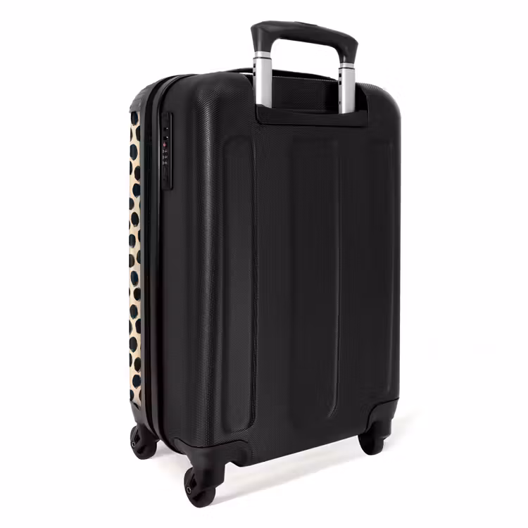 Suitcase - Polka dots - Pattern - Black — 4