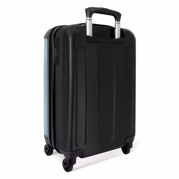 Suitcase - Red trigger blue background — 3