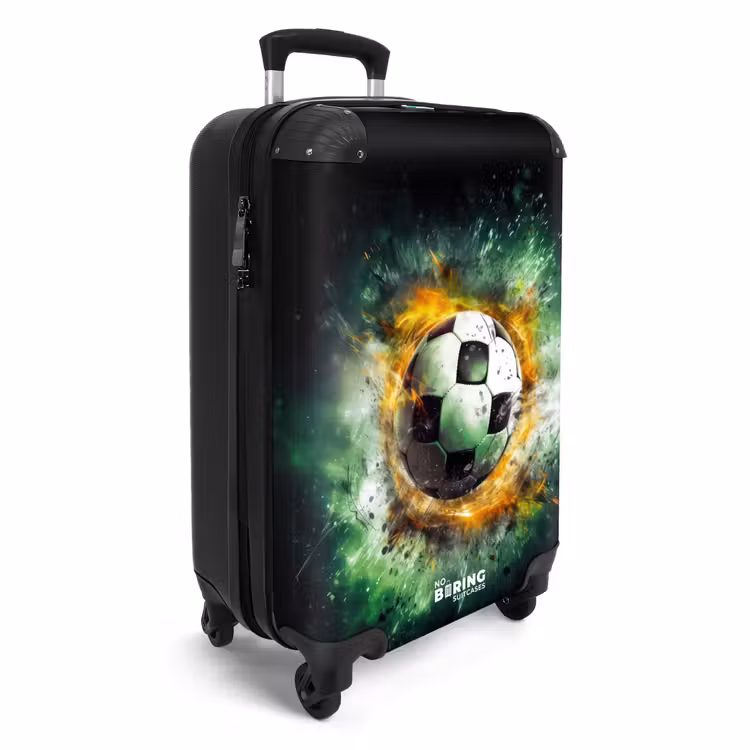 Suitcase - Soccer on fire — 2