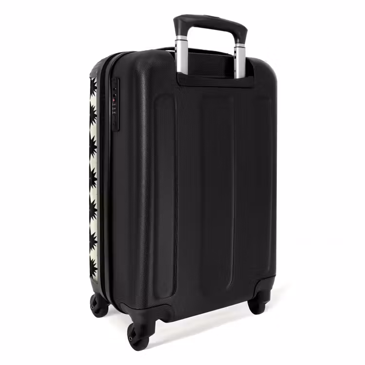 Suitcase - Star shapes - Geometric - Black — 4