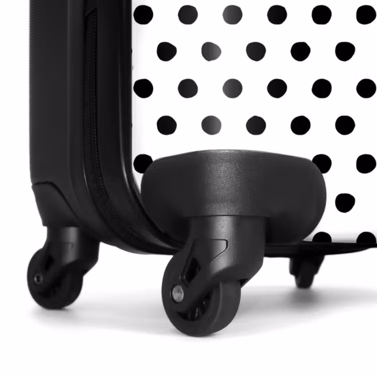 Suitcase - Symmetrically placed black dots over a white background — 7
